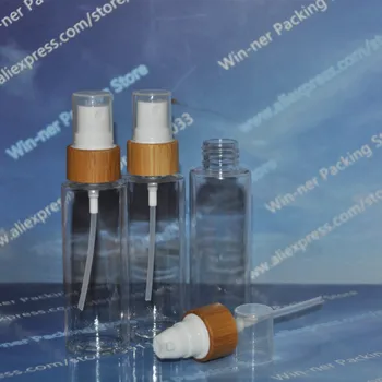 20pcs/lot 60ML Empty Plastic Spray Pump Bottle with Bamboo DIY Cosmetic Liquid Refillable Container Bottle Clear Spray Bottle
20pcs/lot 60ML Empty Plastic Spray Pump Bottle with Bamboo DIY Cosmetic Liquid Refillable Container Bottle Clear Spray Bottle