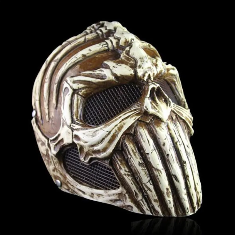 Demon Protective Helmet Resin Mask Horror Realistic Ghost Rider Scary Skeleton Masks Halloween Masquerade Cosplay Costume Props
Demon Protective Helmet Resin Mask Horror Realistic Ghost Rider Scary Skeleton Masks Halloween Masquerade Cosplay Costume Props