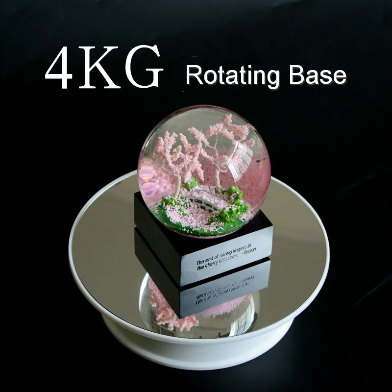 4KG Estartek Colorful Electric Rotating Base with Explosion Proof Glass Film for Action Figure Garage Kit Exhibition Show
4KG Estartek Colorful Electric Rotating Base with Explosion Proof Glass Film for Action Figure Garage Kit Exhibition Show