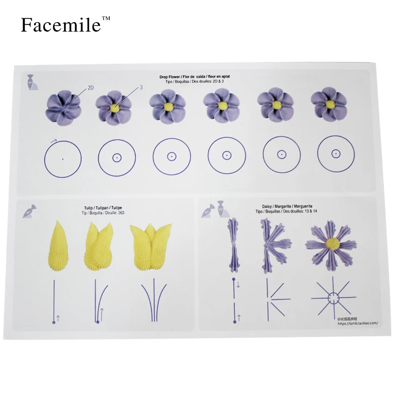 Cake Practice Template Board Piping Icing Drawing Diy Paste Teaching Cake Practice Template Board Piping Icing Drawing Diy Paste Teaching Paper Decorating Fondant Decor Baking Gift Supplies 52133 In Other Tools From Home