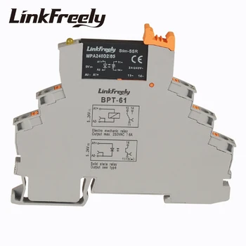 MPA240D2/05BPT Plug-in Spring Programmable Voltage Relay Switch Module 5VDC In 240VAC 2A Output DC AC SSR Solid State Relay Din
MPA240D2/05BPT Plug-in Spring Programmable Voltage Relay Switch Module 5VDC In 240VAC 2A Output DC AC SSR Solid State Relay Din