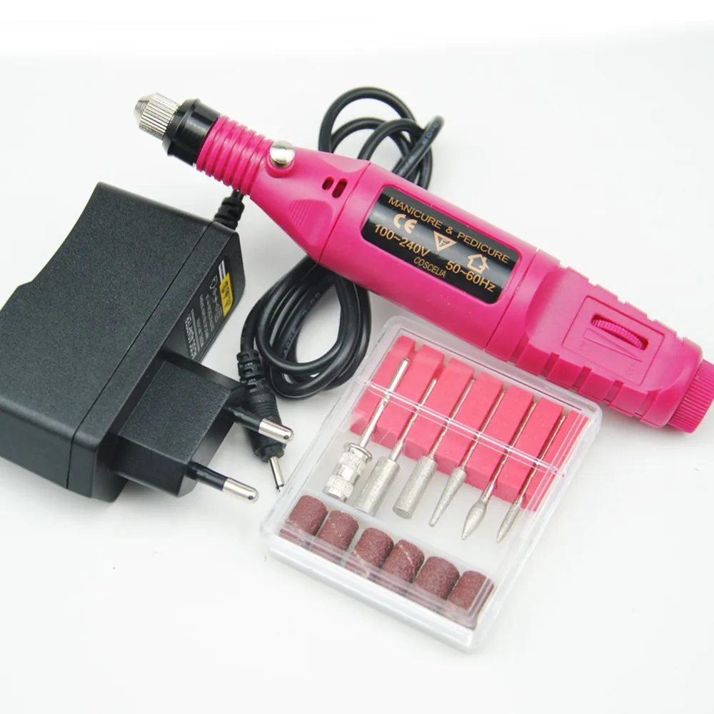 Electric Nail Drill Machine Pedicure Pen Sanding Polishing Grinding Manicure Machine Nail Drill Bits Nail File Nail Art Tools
Electric Nail Drill Machine Pedicure Pen Sanding Polishing Grinding Manicure Machine Nail Drill Bits Nail File Nail Art Tools