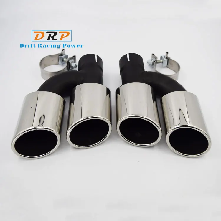 Great! 2pcs/set 1 to 2 Car Rear Exhaust Tail throat Muffler Tip Stainless Steel Pipe the kind of CLAMP For Audi modified S
Great! 2pcs/set 1 to 2 Car Rear Exhaust Tail throat Muffler Tip Stainless Steel Pipe the kind of CLAMP For Audi modified S