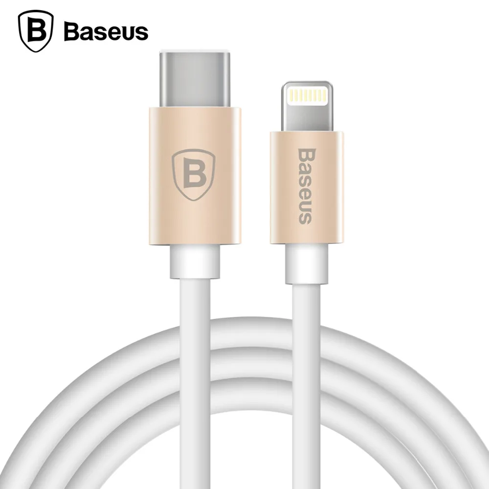 Baseus Gather Series 2 in 1 font b Cable b font 1M For Lightning font b