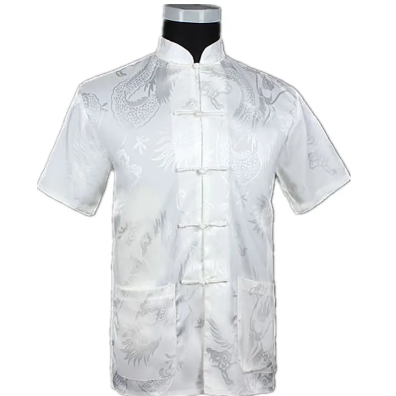 Chinese Style Shirt Men Summer Leisure Shirt High Quality Silk Rayon Kung Fu Tai Chi Shirts Plus Size 5 Colors
Chinese Style Shirt Men Summer Leisure Shirt High Quality Silk Rayon Kung Fu Tai Chi Shirts Plus Size 5 Colors