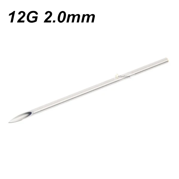 10pcs Sterile 12g Piercing Needle for Body Ear Navel Nipple 3d tattooing accessories individual package
10pcs Sterile 12g Piercing Needle for Body Ear Navel Nipple 3d tattooing accessories individual package