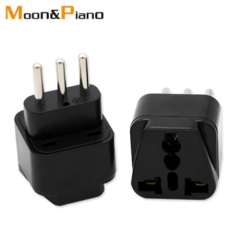 3-pin IT Conversion plug Universal UK/US/EU/AU to Italy Milan Chile Vatican Italian Travel AC Power Adapter Plug Converter
3-pin IT Conversion plug Universal UK/US/EU/AU to Italy Milan Chile Vatican Italian Travel AC Power Adapter Plug Converter