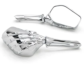 Chrome Custom Motorcycle Skeleton Mirrors For Yamaha V-Star Vstar V Star XVS 1100 Silverado
Chrome Custom Motorcycle Skeleton Mirrors For Yamaha V-Star Vstar V Star XVS 1100 Silverado