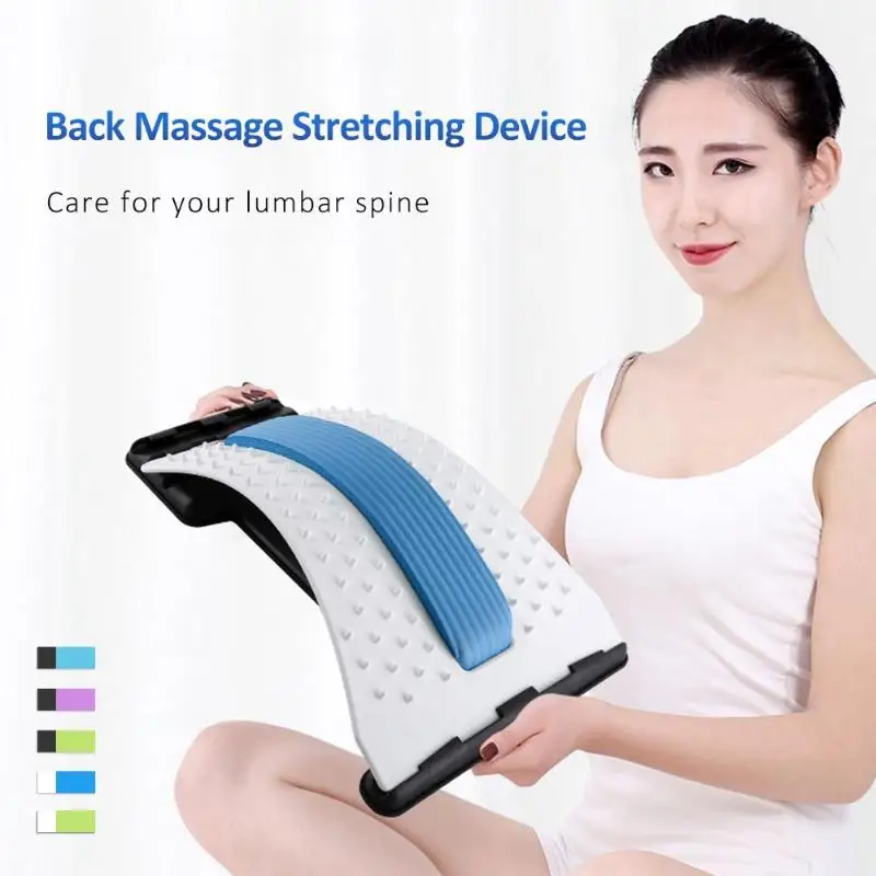 Back Massage Stretching Device Waist Neck Relax Pain Relief Chiropractic Men Women Fitness Equipment Abdominal device
Back Massage Stretching Device Waist Neck Relax Pain Relief Chiropractic Men Women Fitness Equipment Abdominal device