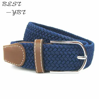 New Fashion Unisex Casual Knitted Belt Men Woven Canvas Elastic Stretch Belt Pin Buckle Belt for Men Women 1pcs
New Fashion Unisex Casual Knitted Belt Men Woven Canvas Elastic Stretch Belt Pin Buckle Belt for Men Women 1pcs
