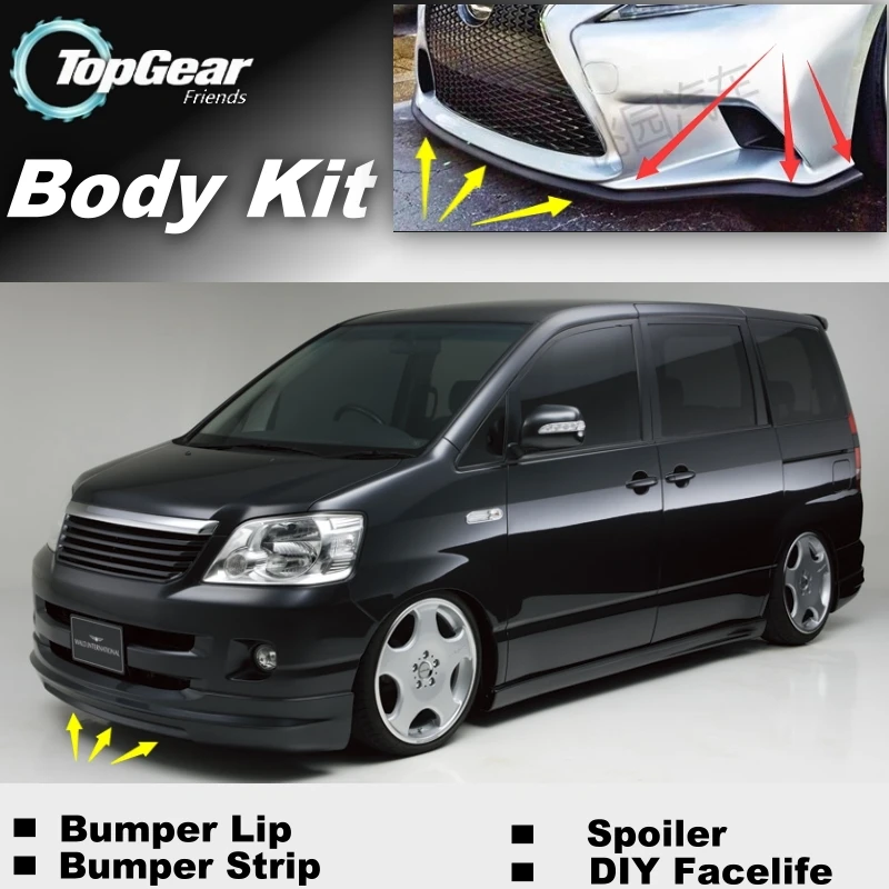 For TOYOTA Noah Voxy Nav1 Bumper Lip / Top Gear Shop Front Spoiler For Car Tuning / TOPGEAR Body Kit + Strip Skirt
For TOYOTA Noah Voxy Nav1 Bumper Lip / Top Gear Shop Front Spoiler For Car Tuning / TOPGEAR Body Kit + Strip Skirt