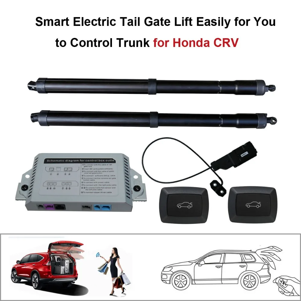 Smart Electric Tail Gate Lift Easily For You To Control Trunk Suit to Honda CRV C-RV 2013-2015
Smart Electric Tail Gate Lift Easily For You To Control Trunk Suit to Honda CRV C-RV 2013-2015