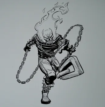 Flaming Skull Wall Sticker Ghost Rider Comics Antiheroes VVinyl Decal Poster Home Interior Graphics Bedroom Decor Cool Mural
Flaming Skull Wall Sticker Ghost Rider Comics Antiheroes VVinyl Decal Poster Home Interior Graphics Bedroom Decor Cool Mural