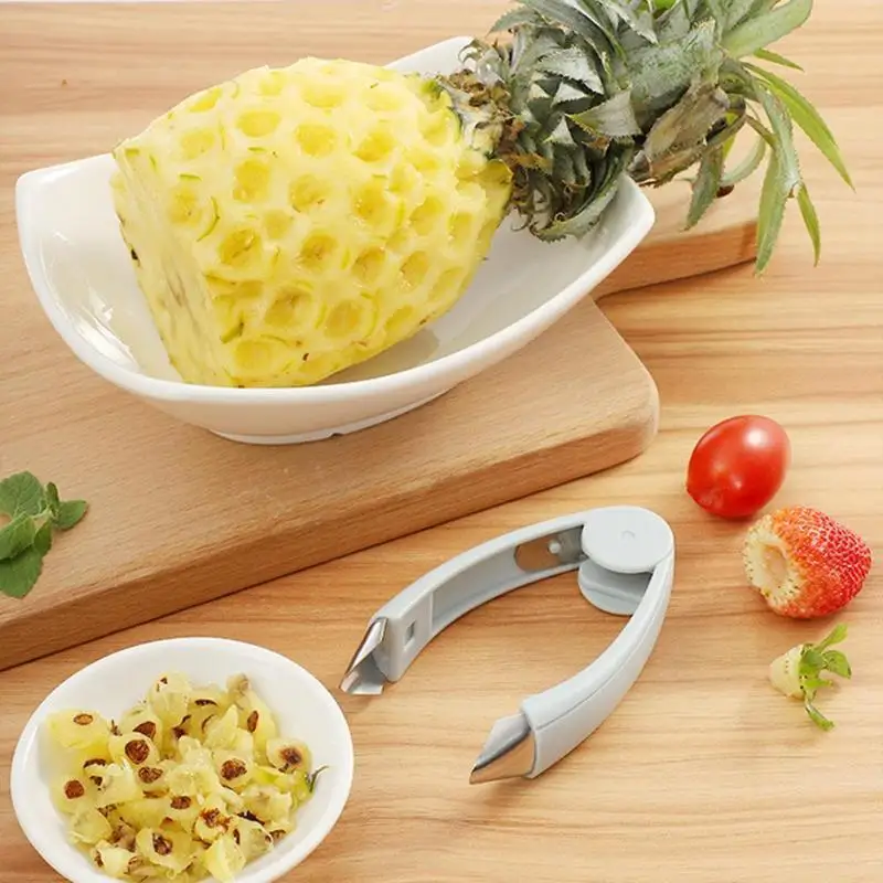 Stainless Steel Pineapple Cutter Corer Fruit Strawberry Core Remover Vegetable Fruit Tools Kitchen Gadgets
Stainless Steel Pineapple Cutter Corer Fruit Strawberry Core Remover Vegetable Fruit Tools Kitchen Gadgets