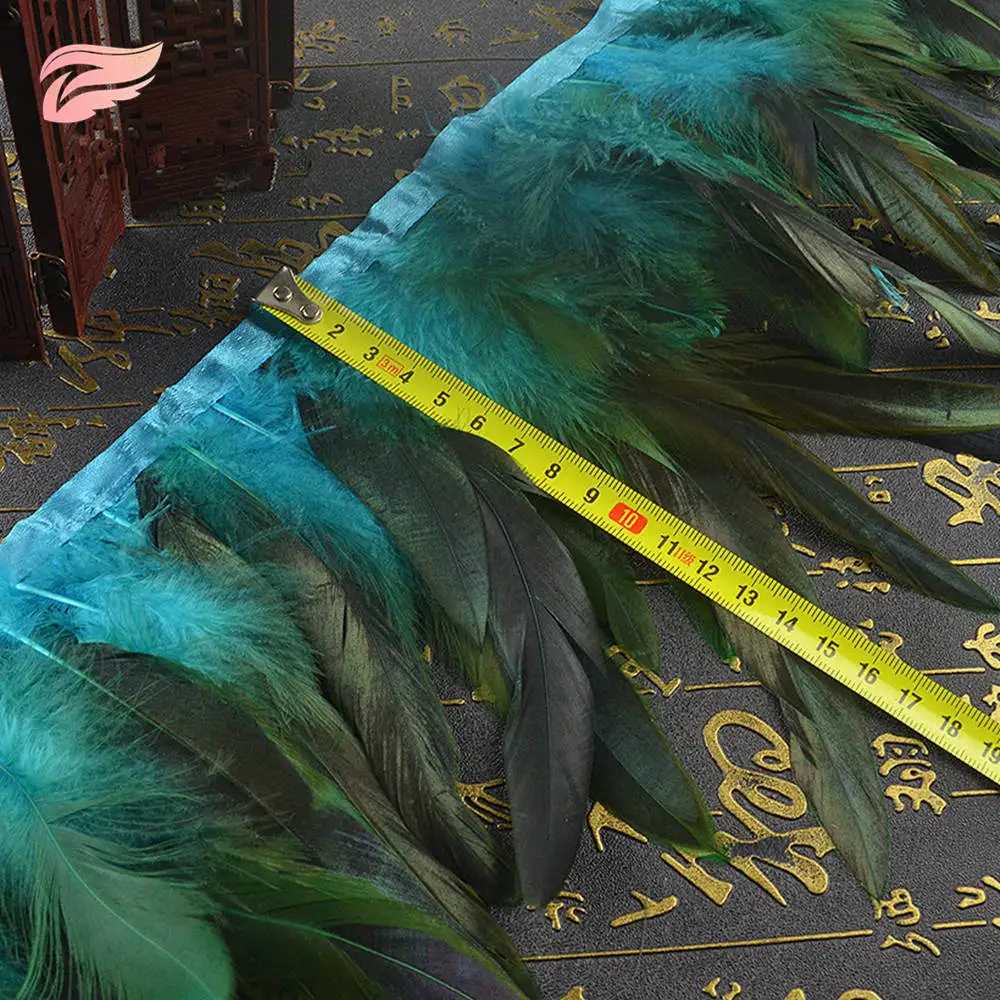 High quality 1 m 12 color natural feather trim wedding party decoration feather ribbon DIY clothing accessories
High quality 1 m 12 color natural feather trim wedding party decoration feather ribbon DIY clothing accessories