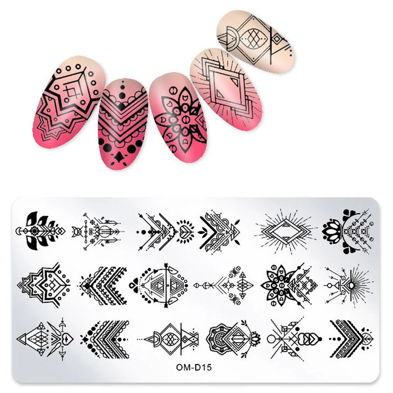 1Pcs Necklace Pattern Nail Stamping Plates Rectangle Pendants Image Nail Art Stencil Templates Manicure Nail Stamp Tools
1Pcs Necklace Pattern Nail Stamping Plates Rectangle Pendants Image Nail Art Stencil Templates Manicure Nail Stamp Tools