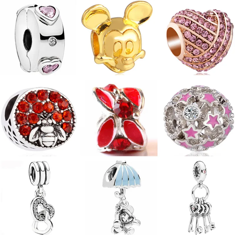 Simple Style Enamel Owl Tree Gifts Lock Stars Mickey Charms Beads Fit Original Pandora Bracelets & Bangles for Women DIY Pulsera
Simple Style Enamel Owl Tree Gifts Lock Stars Mickey Charms Beads Fit Original Pandora Bracelets & Bangles for Women DIY Pulsera