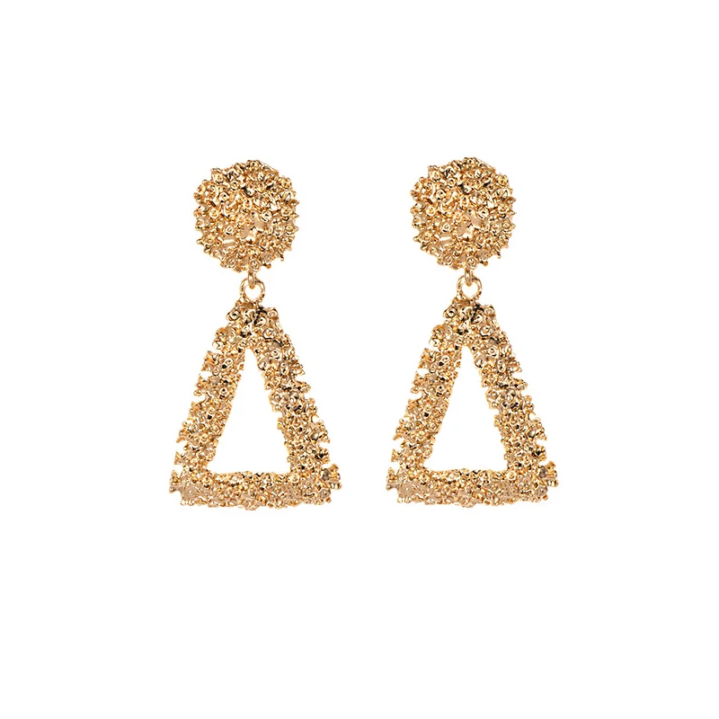 ZHINI Big Vintage Earrings for Women Gold Silver Black Geometric Statement Earring 2019 Metal Earing Hanging Fashion Jewelry
ZHINI Big Vintage Earrings for Women Gold Silver Black Geometric Statement Earring 2019 Metal Earing Hanging Fashion Jewelry