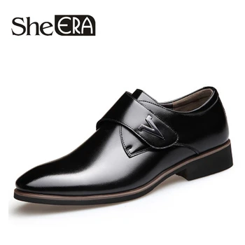 2018 New Fashion Slip On Leather Pointed Toe Men Dress Shoes Business Wedding Oxfords Formal Shoes For Male Size 38-44 Dropship
2018 New Fashion Slip On Leather Pointed Toe Men Dress Shoes Business Wedding Oxfords Formal Shoes For Male Size 38-44 Dropship