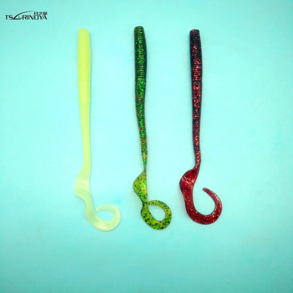 TSURINOYA 24pcs/lot Soft Lure 3.5g/12cm Artificial bait Earthworm Soft Fishing Lures Soft Bait Lifelike lure
TSURINOYA 24pcs/lot Soft Lure 3.5g/12cm Artificial bait Earthworm Soft Fishing Lures Soft Bait Lifelike lure