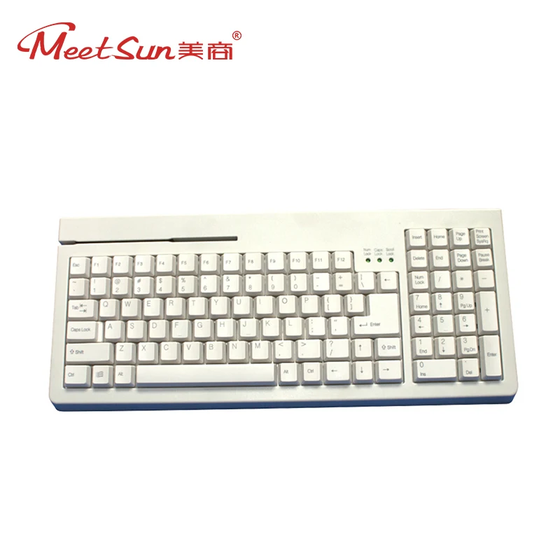 Meetsun MS KB101 Пособия по немецкому языку клавиатура Core 101 клавиши клавиатуры USB Порты