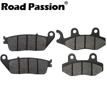 Road Passion Motorbike Front & Rear Brake Pads For TRIUMPH Bonneville America (790 cc) 2002-2006 800 2001-06 T100 (865 cc) 02-09
Road Passion Motorbike Front & Rear Brake Pads For TRIUMPH Bonneville America (790 cc) 2002-2006 800 2001-06 T100 (865 cc) 02-09
