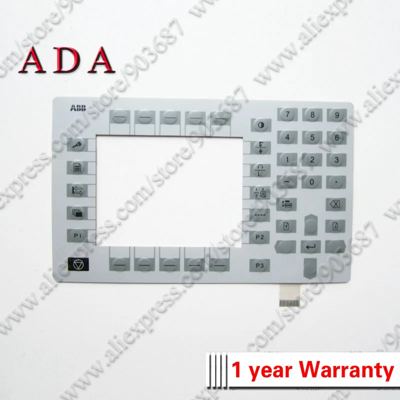 Membrane Keypad Switch for ABB ITEM: TPU2 ART.NR: 3HNE 00313-1 Teach Pendant ABB TPU2 3HNE00313-1 Membrane Keyboard
Membrane Keypad Switch for ABB ITEM: TPU2 ART.NR: 3HNE 00313-1 Teach Pendant ABB TPU2 3HNE00313-1 Membrane Keyboard
