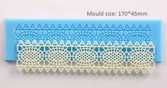 Decorative Flower Sugar Silicone Lace Mold Cake Baking Mould Silicone Mats Fondant Cake Decorating Tools Bakeware FM883
Decorative Flower Sugar Silicone Lace Mold Cake Baking Mould Silicone Mats Fondant Cake Decorating Tools Bakeware FM883