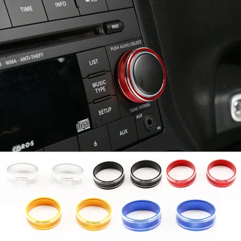 5 Color For Jeep Wrangler Compass Patriot 07-16 Gold Aluminum Car CD Volume Tune Knob Button Interior Decorative Ring Cover
5 Color For Jeep Wrangler Compass Patriot 07-16 Gold Aluminum Car CD Volume Tune Knob Button Interior Decorative Ring Cover