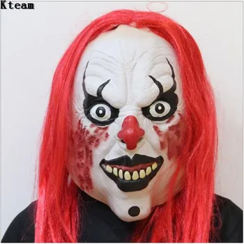 2018 New Clown Mask Full Face Cosplay Horror Masquerade Adult Ghost Joker Mask Halloween Props Costumes Fancy Dress Party Mask
2018 New Clown Mask Full Face Cosplay Horror Masquerade Adult Ghost Joker Mask Halloween Props Costumes Fancy Dress Party Mask