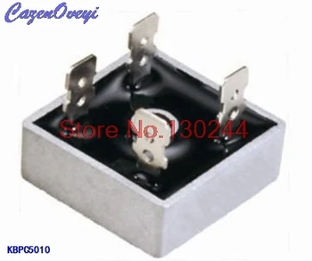 2pcs/lot KBPC5010 50 A Bridge Rectifier 1000V 50Amp Metal Case for maximum Heat Dissipation 1000V 2.8cm Square Diode Bridge
2pcs/lot KBPC5010 50 A Bridge Rectifier 1000V 50Amp Metal Case for maximum Heat Dissipation 1000V 2.8cm Square Diode Bridge