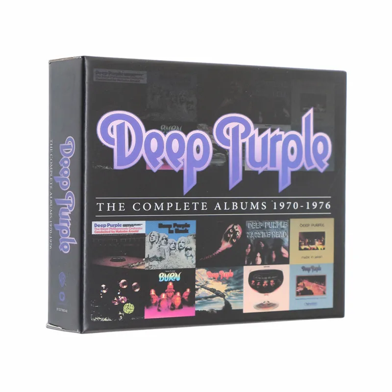 Фото New album deep purple band Deep Purple Complete Album 1970-1976 10CD Free Shipping  | CD/DVD Player Bags (32920965431)