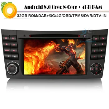 Android 8.0 Autoradio Navi GPS DAB+ WiFi 4G SD BT Radio Car Multimedia Player for Mercedes Benz CLS Class W219 CLS350 Bluetooth
Android 8.0 Autoradio Navi GPS DAB+ WiFi 4G SD BT Radio Car Multimedia Player for Mercedes Benz CLS Class W219 CLS350 Bluetooth