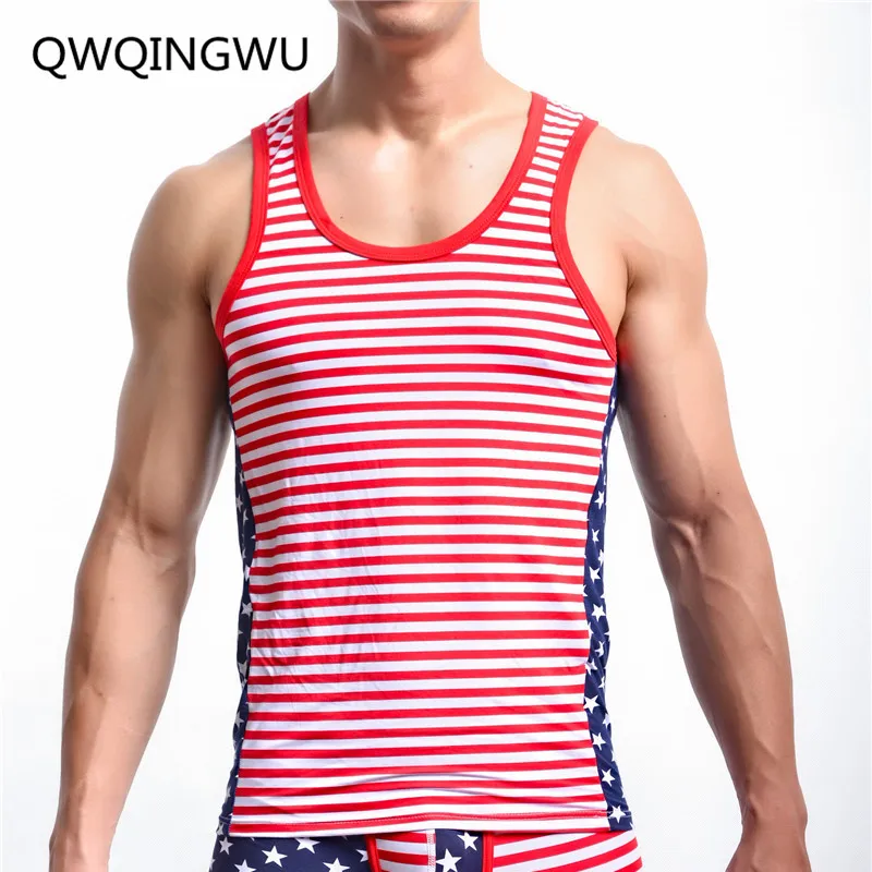 Men Undershirts Male Hiphop Fashion American Flag Printed Vest Men's Undershirt Men Bodybuilding Fitness Sleeveless Undershirt 
Men Undershirts Male Hiphop Fashion American Flag Printed Vest Men's Undershirt Men Bodybuilding Fitness Sleeveless Undershirt