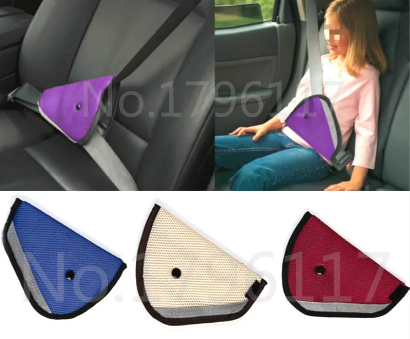 

Car Children Safety Cover Harness Strap Adjuster Pad Kids Seat Belt Clip Safety Seat Belt Protector Pads Shave Baby Auto Belt