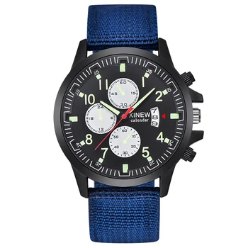 Top Brand XINEW Watches 2018 Men Fashion Nylon Strap Calendar Casual Quartz Watch Military Relogio Masculino Marca Original 2229
Top Brand XINEW Watches 2018 Men Fashion Nylon Strap Calendar Casual Quartz Watch Military Relogio Masculino Marca Original 2229