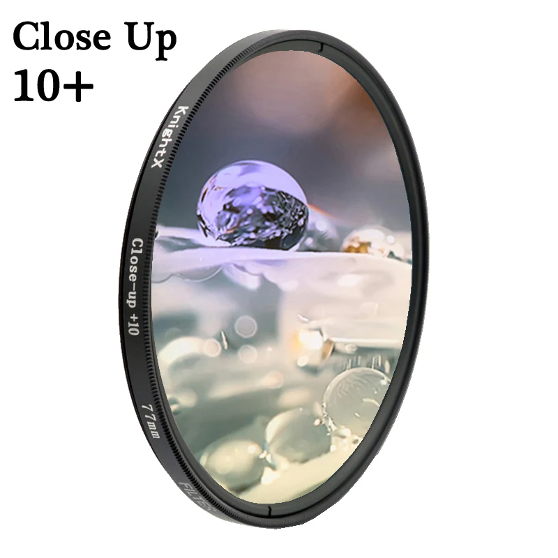 KnightX Macro close up 10+ 49mm 52mm 58mm 67mm 77mm Camera Lens Filter For canon eos sony nikon 2000d 700d 50d 1200d kit d5300
KnightX Macro close up 10+ 49mm 52mm 58mm 67mm 77mm Camera Lens Filter For canon eos sony nikon 2000d 700d 50d 1200d kit d5300