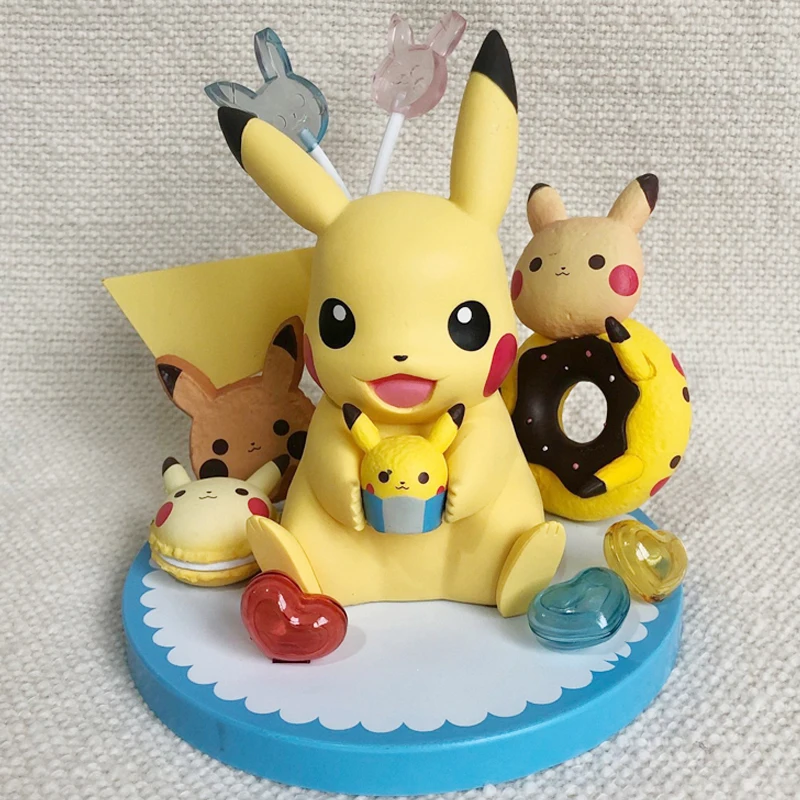 Delicate PVC Anime Pocket Monsters Action Figure Cake Pikachu Tea Party Scene Model Toy Kids Gift Collectibles
Delicate PVC Anime Pocket Monsters Action Figure Cake Pikachu Tea Party Scene Model Toy Kids Gift Collectibles