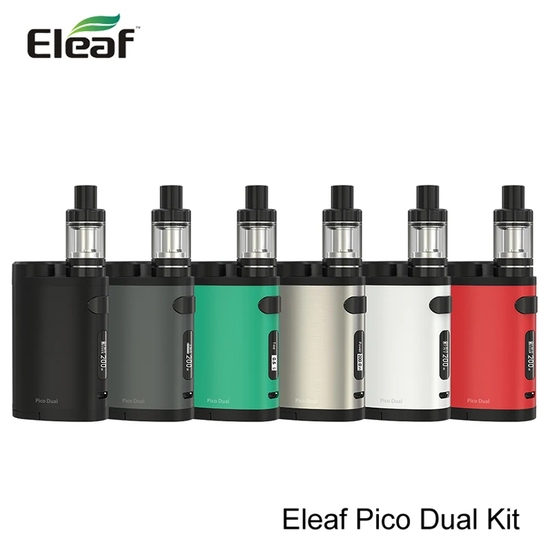 100% Original Eleaf Pico Dual Kit with Pico Dual Box Mod and Eleaf MELO 3 Mini Atomizer VW/TC 200W Eleaf Electronic Cigarette
100% Original Eleaf Pico Dual Kit with Pico Dual Box Mod and Eleaf MELO 3 Mini Atomizer VW/TC 200W Eleaf Electronic Cigarette