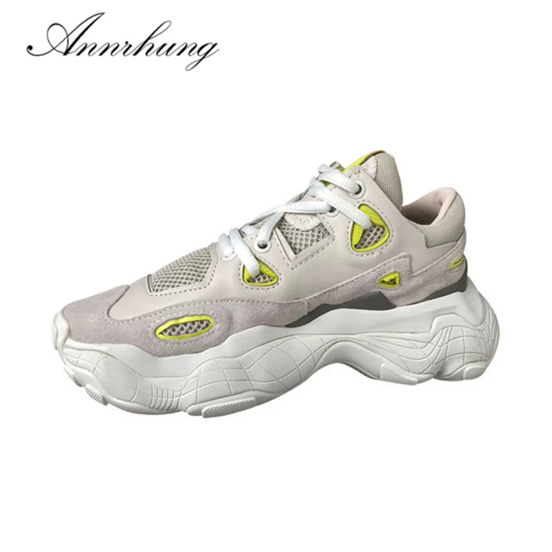 Thick Bottom Platform Shoes Women Mixed Color Round Toe Casual Sneakers Cross-tied Mesh Air Trainers Flat Shoes Woman 2019
Thick Bottom Platform Shoes Women Mixed Color Round Toe Casual Sneakers Cross-tied Mesh Air Trainers Flat Shoes Woman 2019