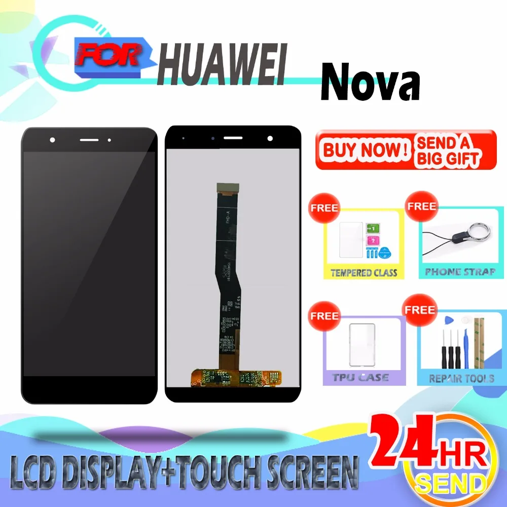 SZHAIYU для Huawei Nova CAN L01 L11 L02 L12 L03 L13 ЖК дисплей сенсорный экран с рамкой дигитайзер