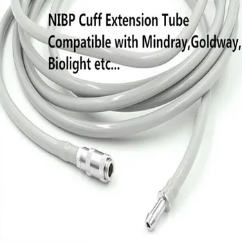 Free Shipping NIBP Extension Tube NIBP HoseTube for Mindray,Goldway,Biolight Philips Monitor,Male to Female Cuff Connector PU
Free Shipping NIBP Extension Tube NIBP HoseTube for Mindray,Goldway,Biolight Philips Monitor,Male to Female Cuff Connector PU