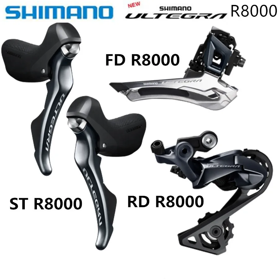 SHIMANO ULTEGRA R8000 Groupset R8000 Front&Rear Derailleurs ROAD Bike ST+FD+RD Front Derailleur REAR DERAILLEUR Shifter LEVER
SHIMANO ULTEGRA R8000 Groupset R8000 Front&Rear Derailleurs ROAD Bike ST+FD+RD Front Derailleur REAR DERAILLEUR Shifter LEVER