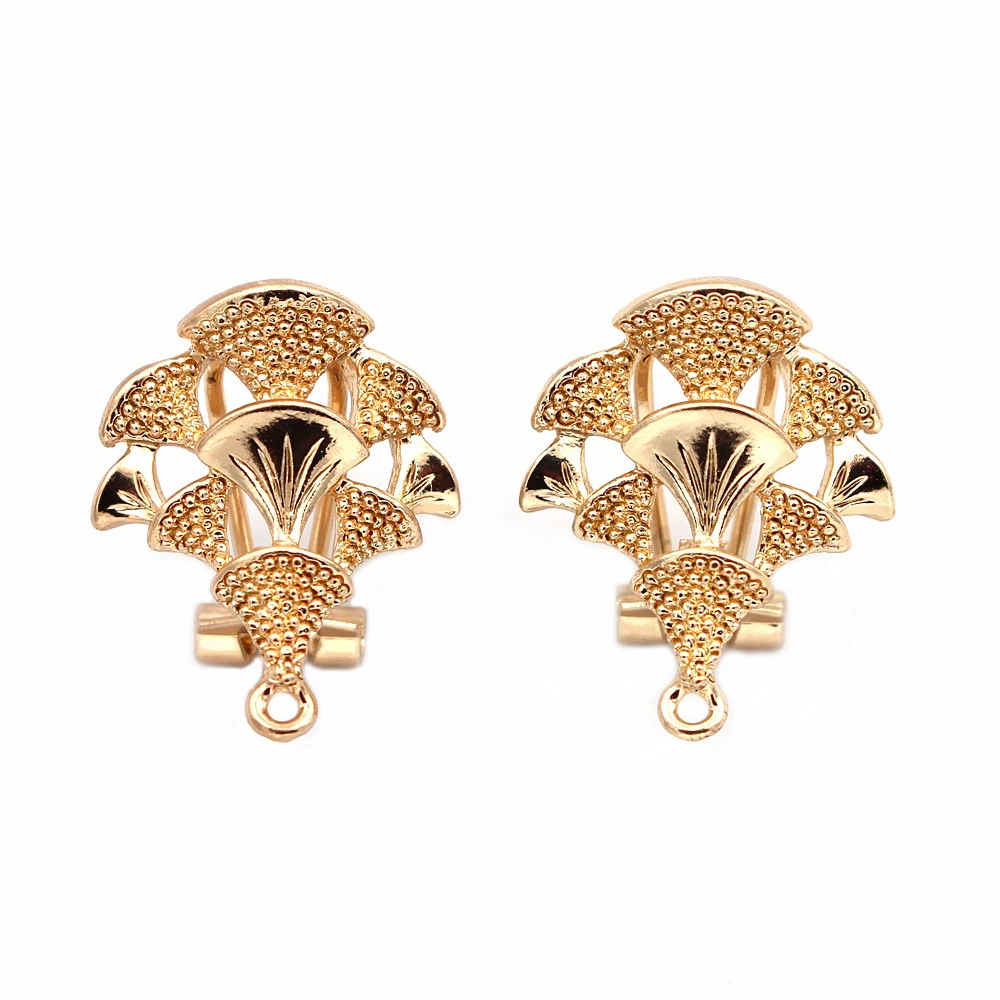 African Earrings Post Loop Connector Hanger Leaf Nigerian Women Bridal Wedding Jewelry Ear Clip Clasps Earring Findings DIY
African Earrings Post Loop Connector Hanger Leaf Nigerian Women Bridal Wedding Jewelry Ear Clip Clasps Earring Findings DIY
