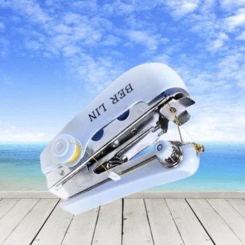 Use Convenience Mini Practical Sewing Machine Mini Pocket Hand Sewing Machine Clothes Fabric Portable Pocket Travel Household
Use Convenience Mini Practical Sewing Machine Mini Pocket Hand Sewing Machine Clothes Fabric Portable Pocket Travel Household