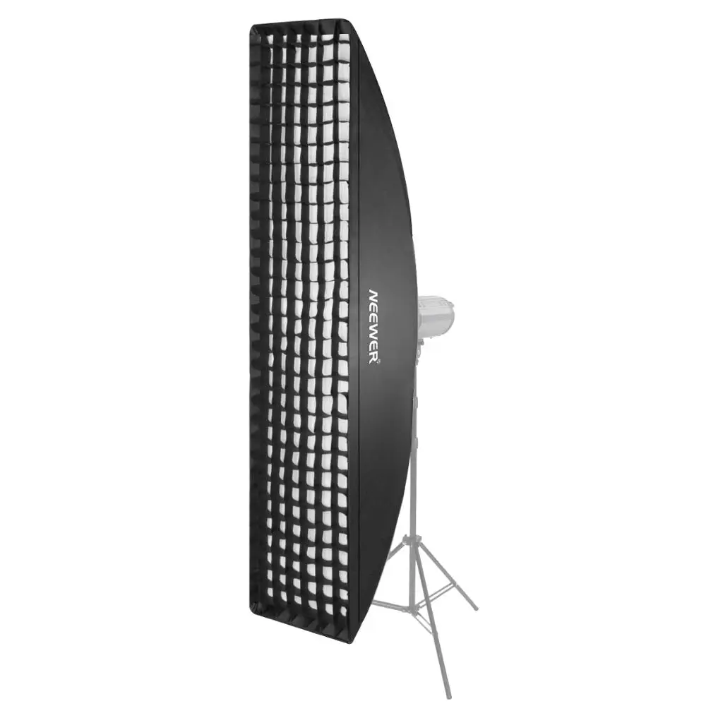 Neewer 14 x 63 inches/35 x 160 centimeters Honeycomb Grid Softbox with Bowens Mount Speedring for Speedlite Studio Flash
Neewer 14 x 63 inches/35 x 160 centimeters Honeycomb Grid Softbox with Bowens Mount Speedring for Speedlite Studio Flash