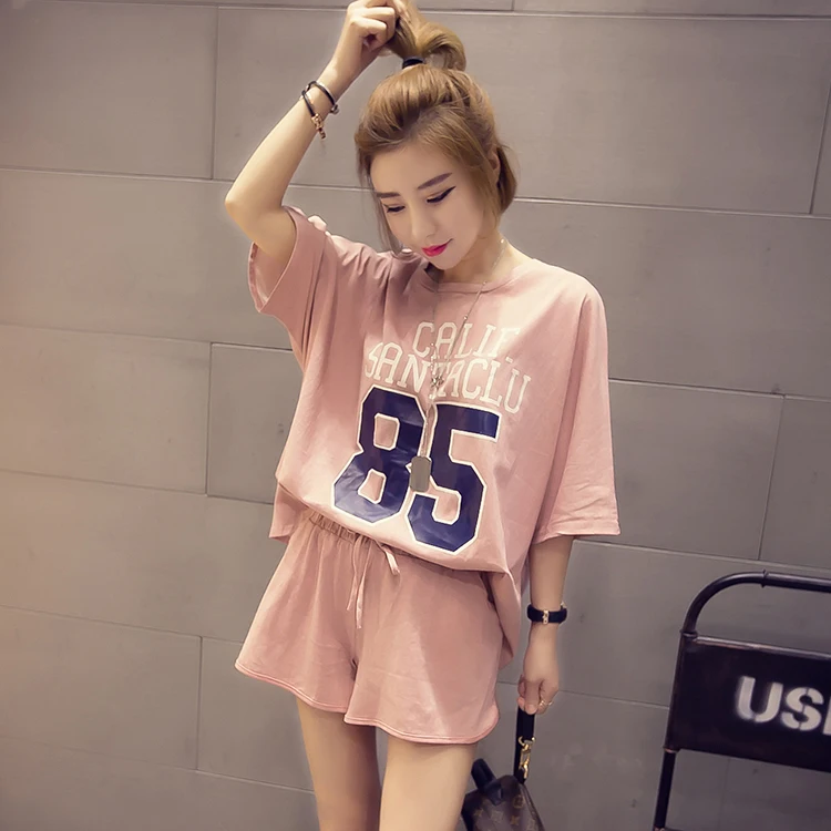 Girls Pijamas Mujer Summer Comfortable Women Pajamas Sets Short Sleeve Thin Cotton Home Clothing Lovely Sleepwear Suit
Girls Pijamas Mujer Summer Comfortable Women Pajamas Sets Short Sleeve Thin Cotton Home Clothing Lovely Sleepwear Suit