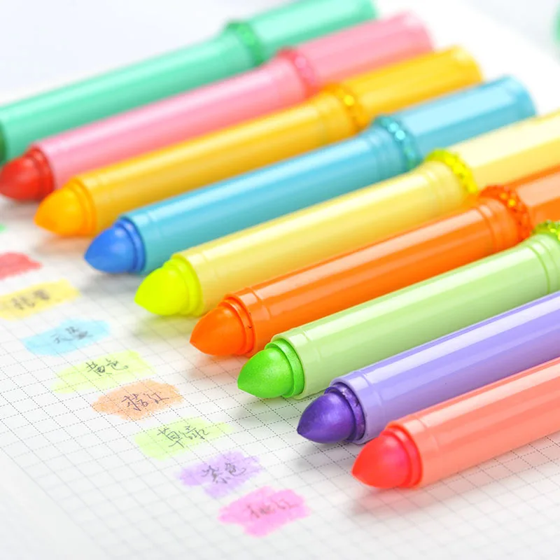 40 pcs/Lot Bling Bling Lipstick highlighter pen Water based crayon marker for book Office accessories School supplies F607
40 pcs/Lot Bling Bling Lipstick highlighter pen Water based crayon marker for book Office accessories School supplies F607