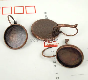 Blank Clip Hook Earring Bases with Round Bezel Stone Cabochon Wire Earrings Settings Findings Antique Copper Plated
Blank Clip Hook Earring Bases with Round Bezel Stone Cabochon Wire Earrings Settings Findings Antique Copper Plated