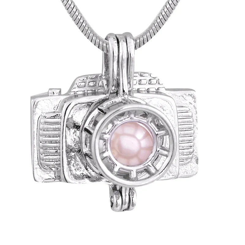 Creative Pearl Cage Pendants Fashion camera Shape Silver Locket Fashion Jewelry Gift WholeSale P149
Creative Pearl Cage Pendants Fashion camera Shape Silver Locket Fashion Jewelry Gift WholeSale P149